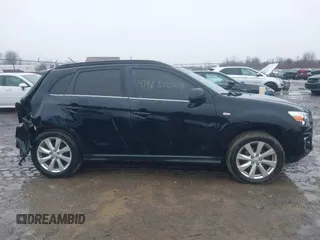 2014 Mitsubishi Outlander Sport SE with VIN 4A4AR4AU3EE012813, listed as a IAAI auction lot 41965067 with 146,236 mi miles. Bid and sale history available at carsss.com. Image 14.