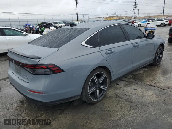 2024 Honda Accord Sport с VIN 1HGCY2F57RA017889, выставлен на аукционе Copart как лот 48557025 с пробегом 33 392 миль миль и Списание • Salvage title. История ставок и продаж доступна на DreamBid. Изображение 3.