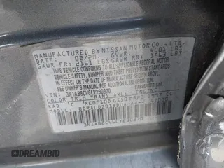 2020 Nissan Sentra SV with VIN 3N1AB8CV6LY230370, listed as a IAAI auction lot 41940017 with 162,187 mi miles and . Bid and sale history available at DreamBid. Image 9.