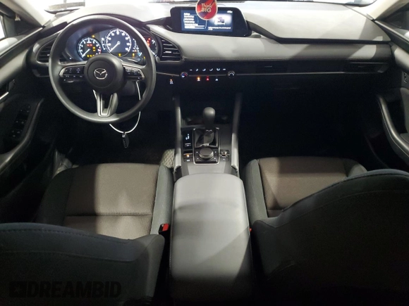 2024 Mazda 3 S with VIN 3MZBPAAM3RM429443, listed as a Copart auction lot 76621514 with Not Provided miles and Salvage Title. Bid and sale history available at DreamBid. Image 8.