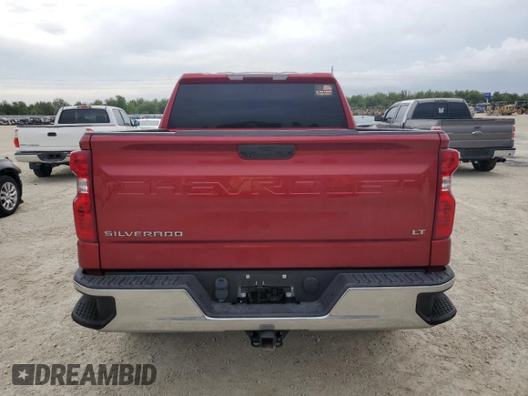 2022 Chevrolet Silverado 1500 LT with VIN 3GCPDDEK6NG522509, listed as a Copart auction lot 74821104 with Not Provided miles and Non Repairable. Bid and sale history available at DreamBid. Image 6.