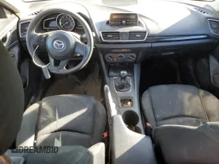 2015 Mazda 3 i SV with VIN JM1BM1T70F1228921, listed as a Copart auction lot 80204274 with 165,845 mi miles and Salvage Title. Bid and sale history available at DreamBid. Image 8.