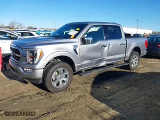 2021 Ford F-150 XL with VIN 1FTFW1E83MFB01016, listed as a IAAI auction lot 41324116 with 94,951 mi miles. Bid and sale history available at carsss.com. Image 18.