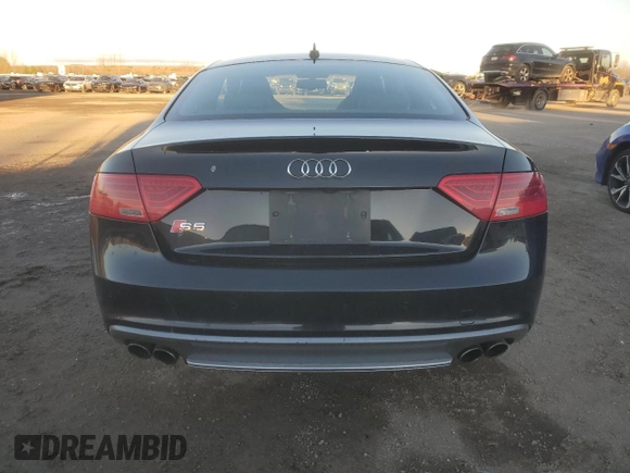 2013 Audi S5 Technik with VIN WAULGBFR5DA001801, listed as a Copart auction lot 79536544 with 111,996 mi miles and Salvage Title. Bid and sale history available at carsss.com. Image 6.