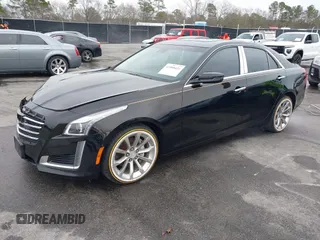 2018 Cadillac CTS Sedan Luxury AWD with VIN 1G6AX5SX2J0126548, listed as a IAAI auction lot 41580423 with 88,825 mi miles. Bid and sale history available at carsss.com. Image 2.