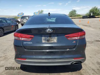2018 Kia Optima S with VIN 5XXGT4L37JG244926, listed as a Copart auction lot 60372025 with Not provided miles and Salvage title. Bid and sale history available at DreamBid. Image 6.