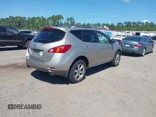 2010 Nissan Murano S with VIN JN8AZ1MU8AW011795, listed as a IAAI auction lot 42069867 with 153,847 mi miles. Bid and sale history available at carsss.com. Image 4.