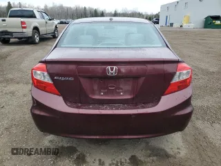 2012 Honda Civic EX-L with VIN 2HGFB2F97CH017465, listed as a Copart auction lot 52401685 with 178,359 mi miles and Clean Title. Bid and sale history available at DreamBid. Image 6.