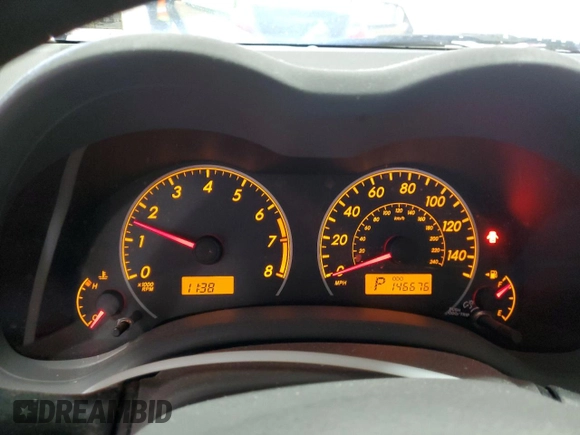 2009 Toyota Corolla with VIN 2T1BU40E49C142631, listed as a Copart auction lot 53734185 with 146,676 mi miles and Salvage Title. Bid and sale history available at carsss.com. Image 9.