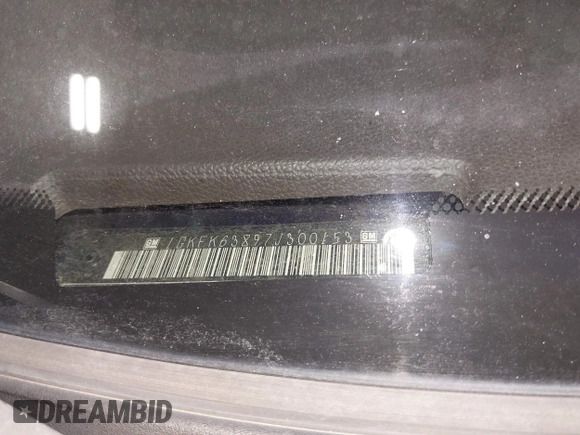 2007 GMC Yukon Denali с VIN 1GKFK63897J300153, выставлен на аукционе IAAI как лот 42552678 с пробегом 195 277 миль миль и . История ставок и продаж доступна на DreamBid. Изображение 9.