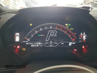 2023 Lamborghini Huracan z VIN ZHWUA6ZX2PLA25552, wystawiony jako Copart lot #60155094 z przebiegiem 1142 mil mil oraz Szkody całkowita. Historia ofert i sprzedaży dostępna na DreamBid. Obrazek 9.