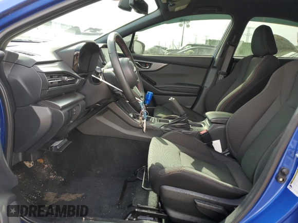 2023 Subaru WRX Premium with VIN JF1VBAF60P9814999, listed as a Copart auction lot 46886105 with 22,414 mi miles and Salvage title. Bid and sale history available at DreamBid. Image 7.