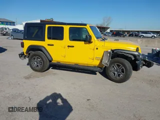 2021 Jeep Wrangler Unlimited Willys with VIN 1C4HJXDG4MW532399, listed as a IAAI auction lot 41833236 with 64,627 mi miles and . Bid and sale history available at DreamBid. Image 13.