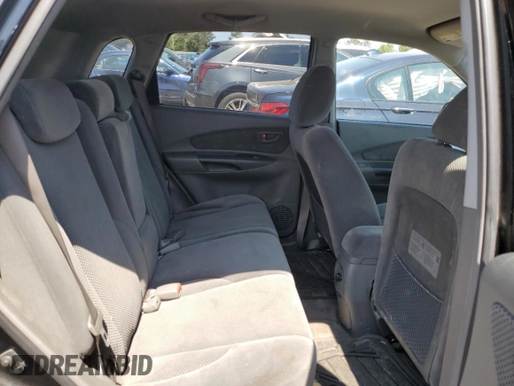 2007 Hyundai Tucson SE with VIN KM8JN12D27U670059, listed as a Copart auction lot 66517934 with 205,893 mi miles and Salvage Title. Bid and sale history available at carsss.com. Image 10.