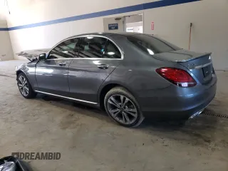 2019 Mercedes-Benz C 300 with VIN 55SWF8DB3KU321116, listed as a Copart auction lot 46750885 with 93,488 mi miles and Salvage Title. Bid and sale history available at DreamBid. Image 2.