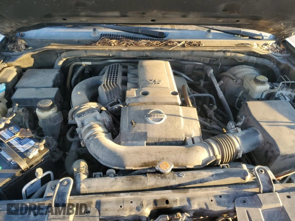 2010 Nissan Frontier SE with VIN 1N6AD0EV6AC404172, listed as a Copart auction lot 83233344 with 301,326 mi miles and Salvage title. Bid and sale history available at DreamBid. Image 11.