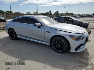 2021 Mercedes-Benz AMG GT 43 z VIN W1K7X5KB8MA041732, wystawiony jako Copart lot #88310175 z przebiegiem Nie podano mil oraz Szkoda całkowita • Salvage title. Historia ofert i sprzedaży dostępna na DreamBid. Obrazek 4.