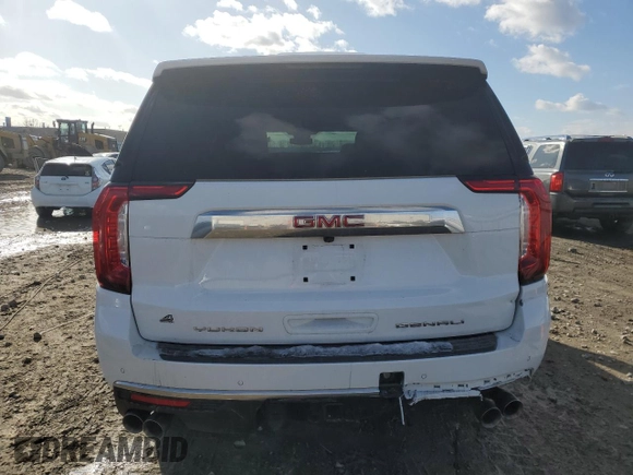 2023 GMC Yukon XL Denali with VIN 1GKS2JKL2PR173447, listed as a Copart auction lot 50106955 with 26,753 mi miles and Salvage Title. Bid and sale history available at carsss.com. Image 6.