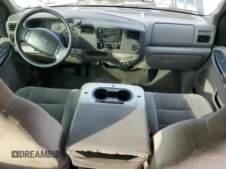 2001 Ford Super Duty F-250 XL with VIN 1FTNW20L91EC30747, listed as a Copart auction lot 46121745 with 128,629 mi miles and Salvage Title. Bid and sale history available at carsss.com. Image 8.