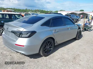 2025 Honda Civic Sport z VIN 2HGFE2F59SH549528, wystawiony jako IAAI lot #42232674 z przebiegiem 8 889 mil mil oraz . Historia ofert i sprzedaży dostępna na DreamBid. Obrazek 4.