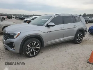 2024 Volkswagen Atlas SEL Premium R-Line z VIN 1V2FR2CA0RC506695, wystawiony jako Copart lot #54244375 z przebiegiem 10 117 mil mil oraz Szkoda całkowita • Salvage title. Historia ofert i sprzedaży dostępna na DreamBid. Obrazek 1.