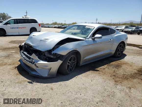 2020 Ford Mustang EcoBoost with VIN 1FA6P8TH6L5132280, listed as a Copart auction lot 54850265 with 78,463 mi miles and Clean Title. Bid and sale history available at carsss.com. Image 1.