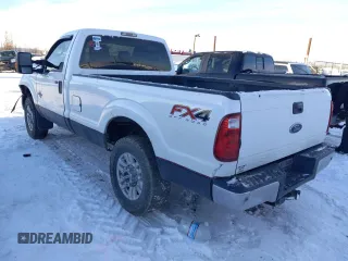 2014 Ford F-250 XL with VIN 1FTBF2BT1EEB31376, listed as a Copart auction lot 73752963 with 120,315 mi miles and Salvage title. Bid and sale history available at DreamBid. Image 2.