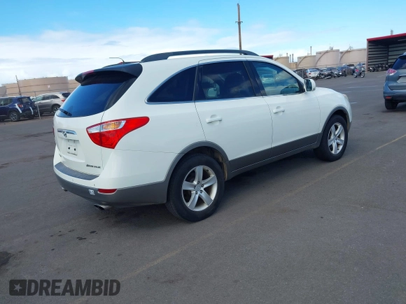 2009 Hyundai Veracruz GLS with VIN KM8NU13C09U079533, listed as a IAAI auction lot 42454292 with 169,828 mi miles and . Bid and sale history available at DreamBid. Image 4.