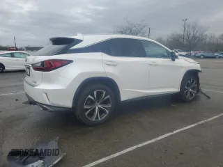 2016 Lexus RX 350 F Sport with VIN 2T2BZMCA4GC033914, listed as a Copart auction lot 51598965 with 107,987 mi miles and Salvage Title. Bid and sale history available at carsss.com. Image 3.