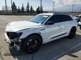 2022 Audi e-tron Chronos with VIN WA1VABGE1NB032624, listed as a Copart auction lot 54871905 with 20,972 mi miles and Salvage title. Bid and sale history available at DreamBid. Image 1.