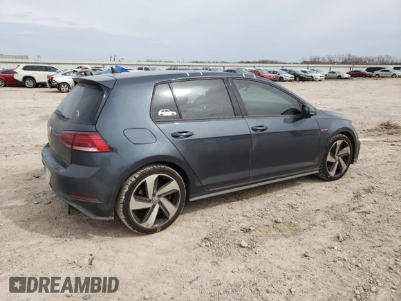 2019 Volkswagen Golf GTI S with VIN 3VW5T7AU6KM029409, listed as a Copart auction lot 43246884 with 51,210 mi miles. Bid and sale history available at carsss.com. Image 3.