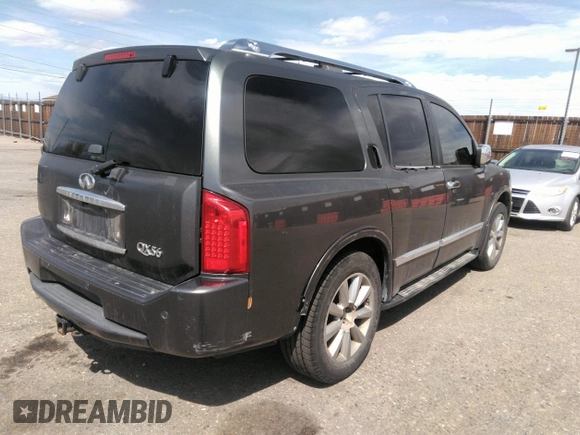 2008 Infiniti QX56 z VIN 5N3AA08CX8N900471, wystawiony jako IAAI lot #41903571 z przebiegiem 235 362 mil mil oraz . Historia ofert i sprzedaży dostępna na DreamBid. Obrazek 4.