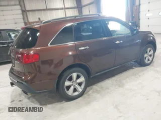 2011 Acura MDX Tech Pkg with VIN 2HNYD2H66BH541588, listed as a IAAI auction lot 42002712 with 216,298 mi miles. Bid and sale history available at carsss.com. Image 4.