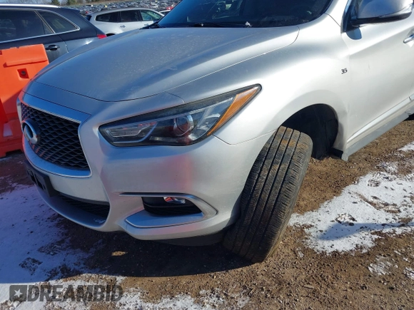 2016 Infiniti QX60 with VIN 5N1AL0MM8GC518533, listed as a IAAI auction lot 41352229 with 100,185 mi miles and . Bid and sale history available at DreamBid. Image 6.