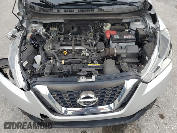 2019 Nissan Kicks S z VIN 3N1CP5CUXKL507260, wystawiony jako Copart lot #56891825 z przebiegiem 50 193 mil mil oraz Nie do naprawy • Non repairable. Historia ofert i sprzedaży dostępna na DreamBid. Obrazek 12.