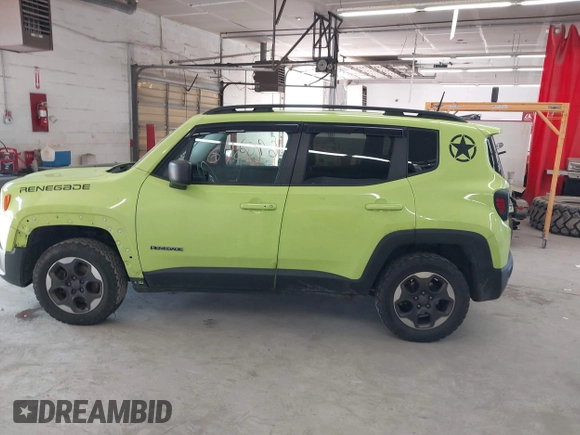 2017 Jeep Renegade Sport z VIN ZACCJBAB5HPF90613, wystawiony jako IAAI lot #42566902 z przebiegiem 172 923 mil mil oraz . Historia ofert i sprzedaży dostępna na DreamBid. Obrazek 14.