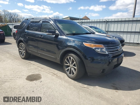 2015 Ford Explorer XLT with VIN 1FM5K8D89FGB36797, listed as a Copart auction lot 51738645 with Not Provided miles and Salvage Title. Bid and sale history available at DreamBid. Image 4.