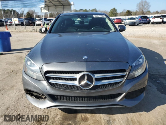 2017 Mercedes-Benz C C 300 with VIN 55SWF4JB9HU190666, listed as a Copart auction lot 43751165 with 122,002 mi miles and Salvage Title. Bid and sale history available at carsss.com. Image 5.