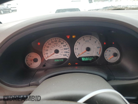 2007 Chrysler Town & Country LWB LX with VIN 2A4GP44R07R342729, listed as a Copart auction lot 78812094 with 226,508 mi miles and Salvage Title. Bid and sale history available at carsss.com. Image 9.
