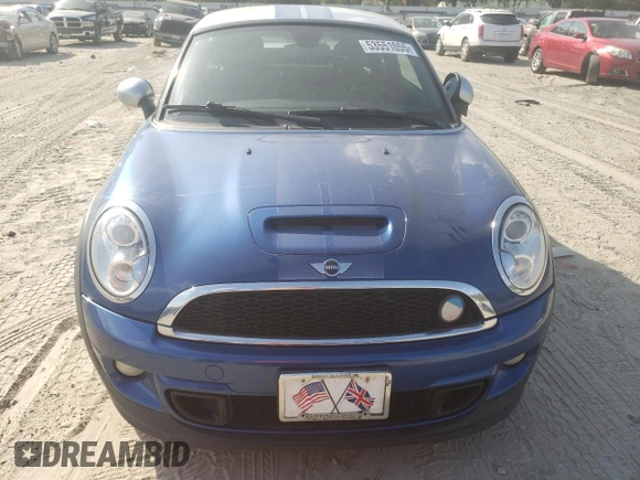 2012 MINI Coupe S z VIN WMWSX3C59CT465664, wystawiony jako Copart lot #53551055 z przebiegiem 94 390 mil mil oraz Szkoda całkowita • Salvage title. Historia ofert i sprzedaży dostępna na DreamBid. Obrazek 5.