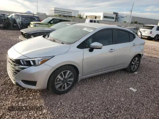 2024 Nissan Versa SV with VIN 3N1CN8EV3RL855344, listed as a Copart auction lot 77755804 with 4,481 mi miles and Salvage title. Bid and sale history available at DreamBid. Image 1.
