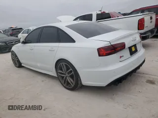 2016 Audi S6 Prestige with VIN WAUH2AFC4GN188178, listed as a Copart auction lot 76672694 with 0 mi miles and Salvage Title. Bid and sale history available at carsss.com. Image 2.
