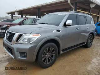 2017 Nissan Armada SL with VIN JN8AY2ND0H9002234, listed as a Copart auction lot 81496094 with 133,976 mi miles and Salvage Title. Bid and sale history available at carsss.com. Image 1.