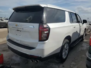 2024 Chevrolet Suburban Premier with VIN 1GNSKFKD4RR101662, listed as a Copart auction lot 74308334 with 2,820 mi miles and Non Repairable. Bid and sale history available at carsss.com. Image 3.