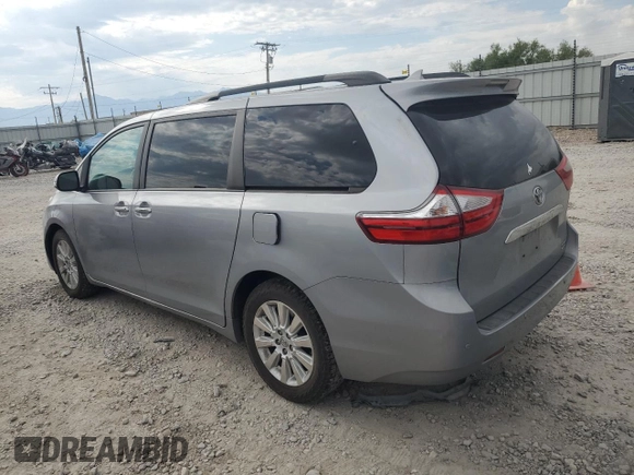 2015 Toyota Sienna Limited с VIN 5TDDK3DC6FS116164, выставлен на аукционе Copart как лот 63149625 с пробегом 92 786 миль миль и Списание • Salvage title. История ставок и продаж доступна на DreamBid. Изображение 2.