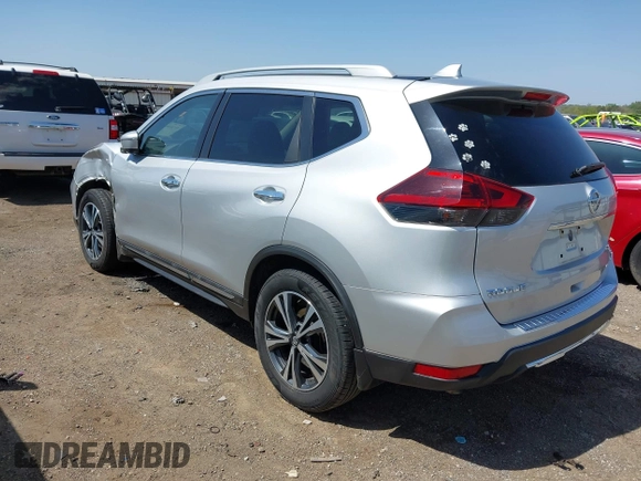 2018 Nissan Rogue SV with VIN 5N1AT2MT6JC844714, listed as a IAAI auction lot 41969677 with 121,187 mi miles and . Bid and sale history available at carsss.com. Image 3.