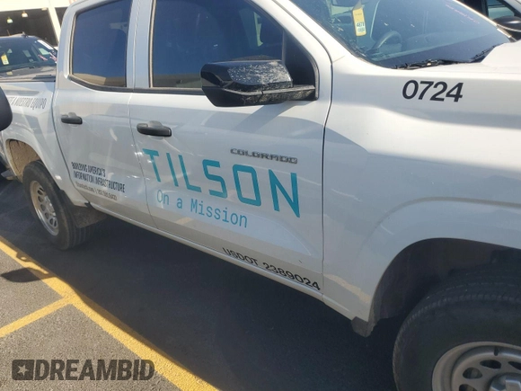 2023 Chevrolet Colorado 4WD Work Truck with VIN 1GCGTBEC2P1200144, listed as a IAAI auction lot 42667360 with 29,151 mi miles and . Bid and sale history available at DreamBid. Image 23.