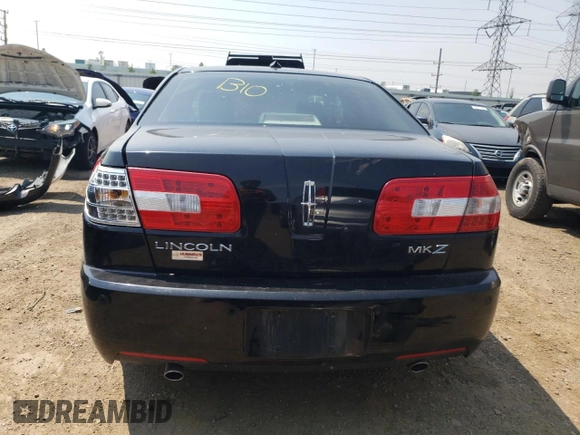 2008 Lincoln MKZ with VIN 3LNHM26T58R667917, listed as a Copart auction lot 59976715 with 163,546 mi miles and Salvage title. Bid and sale history available at DreamBid. Image 6.
