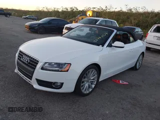 2012 Audi A5 2.0T Premium Plus with VIN WAUJFAFH7CN007652, listed as a IAAI auction lot 40848527 with 9,831 mi miles. Bid and sale history available at carsss.com. Image 17.