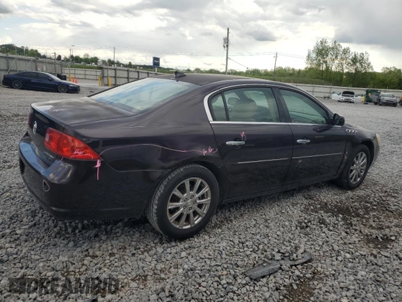 2009 Buick Lucerne CXL-4 with VIN 1G4HD57109U140442, listed as a Copart auction lot 52581675 with 139,969 mi miles and Salvage Title. Bid and sale history available at carsss.com. Image 3.